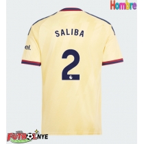 Camiseta Arsenal William Saliba #2 Tercera Equipación 2026-27 manga corta